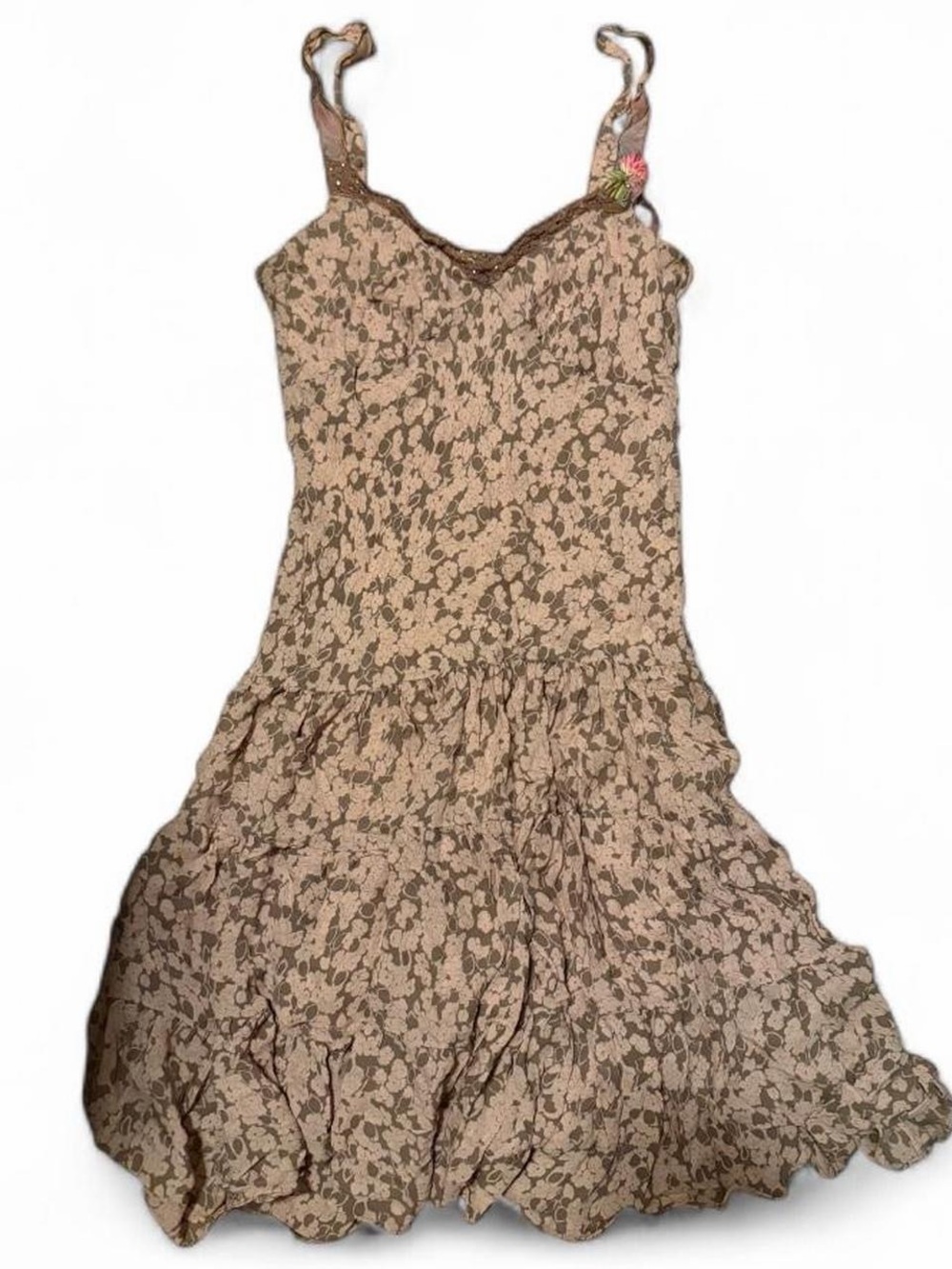 Silk fairy dress floral
